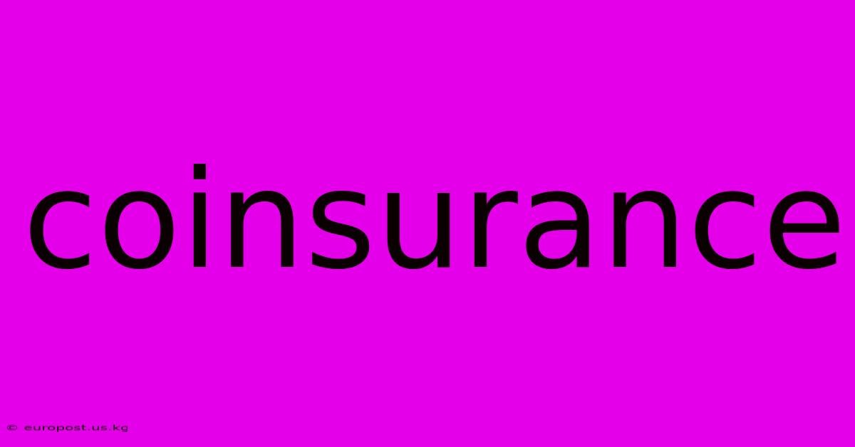 Coinsurance