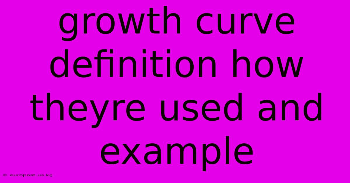 Growth Curve Definition How Theyre Used And Example